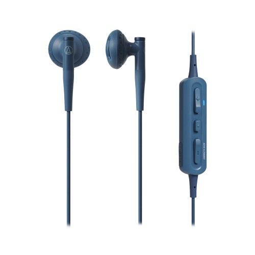 鐵三角 C200BT ATH-C200BT 傳統耳塞式耳機 頸掛 藍芽耳機 藍牙耳機 無線耳機 藍色【公司貨】