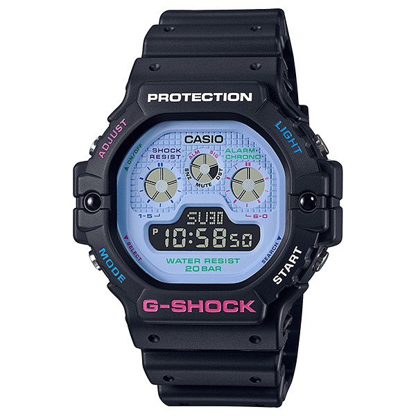 CASIO 卡西歐 G-SHOCK 潮流 DW-5900DN-1 手錶