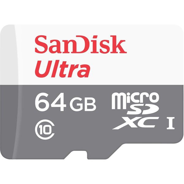 SanDisk Ultra microSD UHS-I 64GB 記憶卡 80MB/s( 無附轉卡)