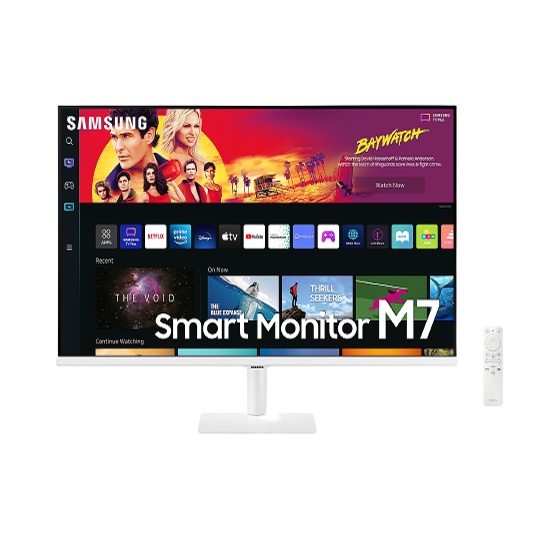 SAMSUNG 三星 S32BM703UC 32吋 螢幕顯示器 60Hz HDMI VA面板 4K智慧聯網