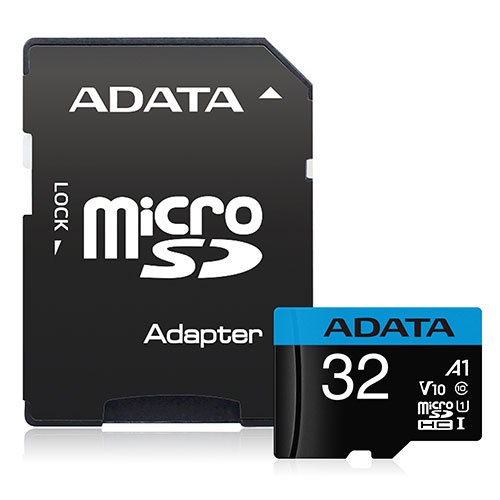 威剛 Premier microSD A1 32G記憶卡(附轉卡)【愛買】