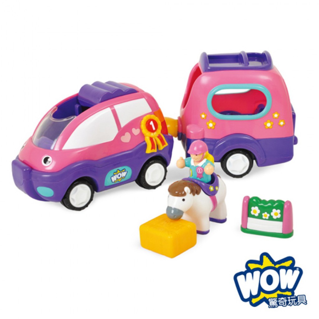 英國 WOW toys  馬廄休旅車 波比