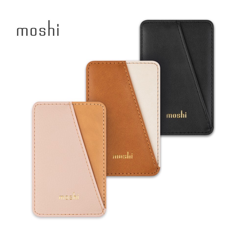 Moshi SnapTo Slim Wallet iPhone 磁吸卡套