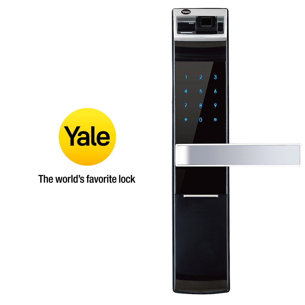 美國YALE 耶魯電子鎖YDM4109 A系列 指紋 密碼 機械鑰匙 多合一電子門鎖【原廠耶魯旗艦館】