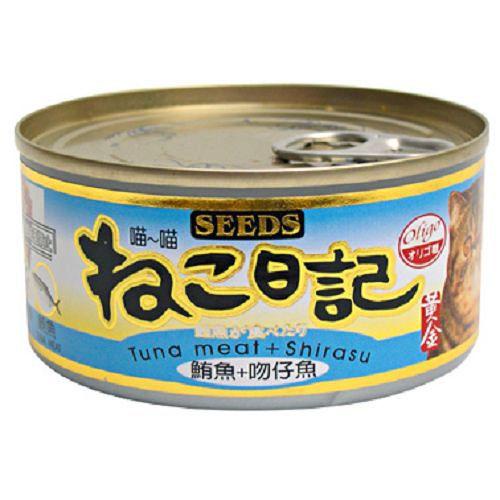 聖萊西喵喵健康貓罐-鮪魚+吻仔魚170g【愛買】