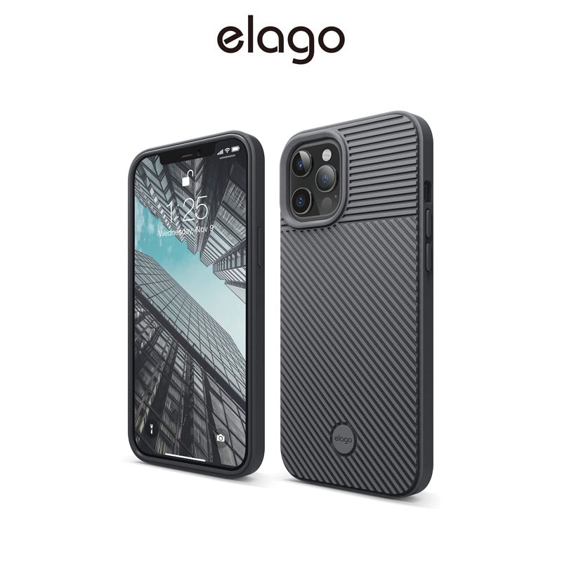 [elago] 緩衝保護手機殼 (適用 iPhone 12 Pro Max)