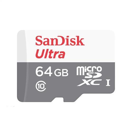 SanDisk Ultra microSD UHS-I 記憶卡-白 64GB-RM531
