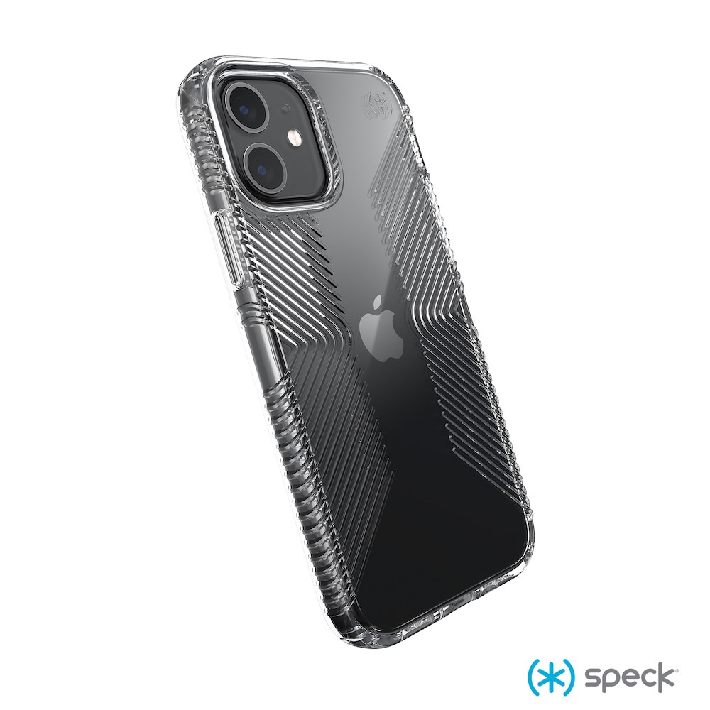 Speck iPhone 12/12 Pro 6.1吋 Presidio Perfect-Clear Grip透明抗菌殼