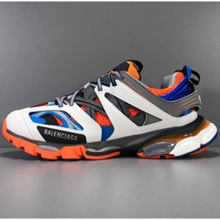 Balenciaga lastdrop New Track Trainers Orange Grailed