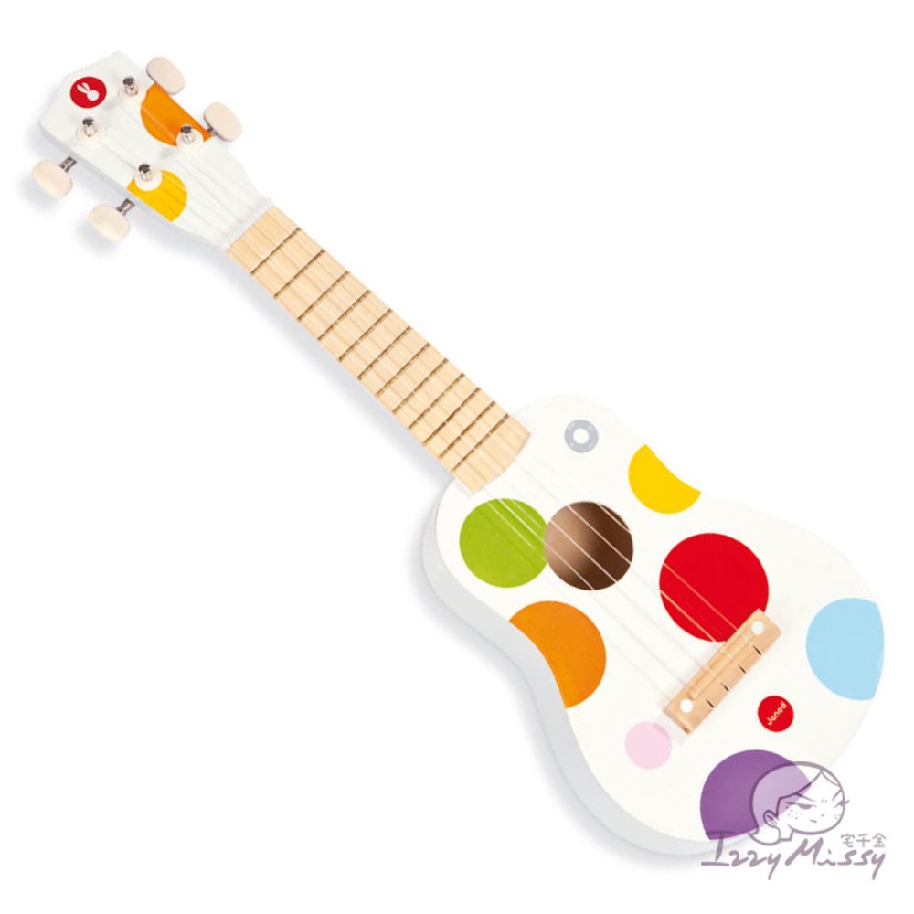 法國Janod-音樂好好玩-烏克麗麗  音樂玩具 玩具樂器 兒童樂器【台灣現貨】