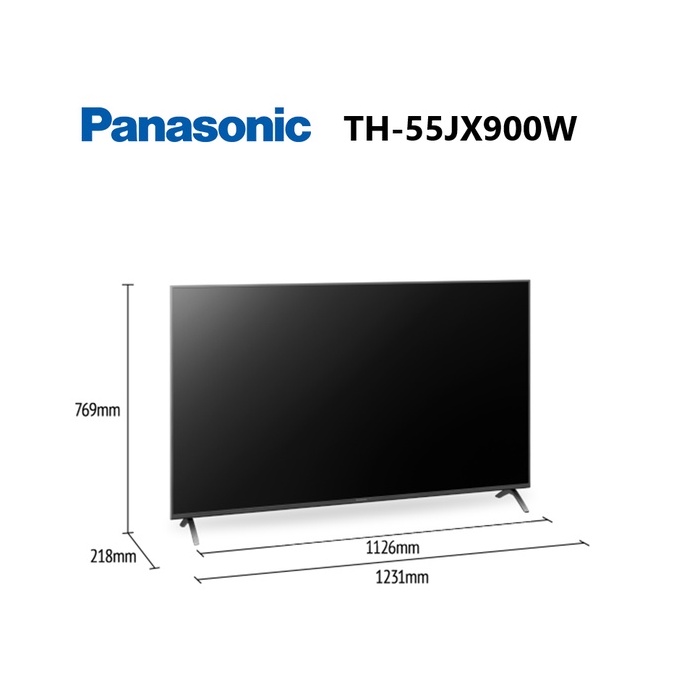 Panasonic 國際牌 55吋 4K LED 連網液晶電視 TH-55JX900W 【雅光電器商城】