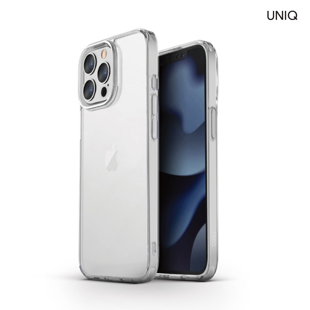 UNIQ iPhone 13 Pro Max 超透亮防摔雙料保護殼 手機殼 透明殼 保護套