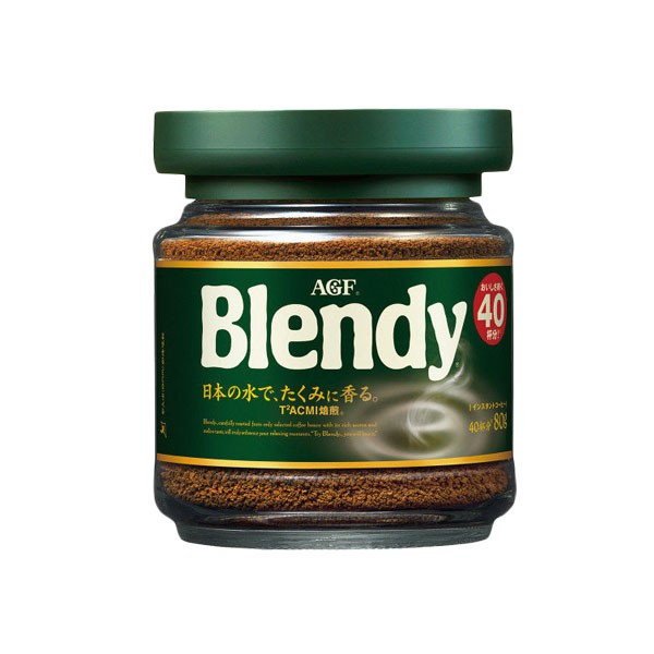 日本 AGF Blendy 即溶黑咖啡 80g 即溶 黑咖啡 咖啡