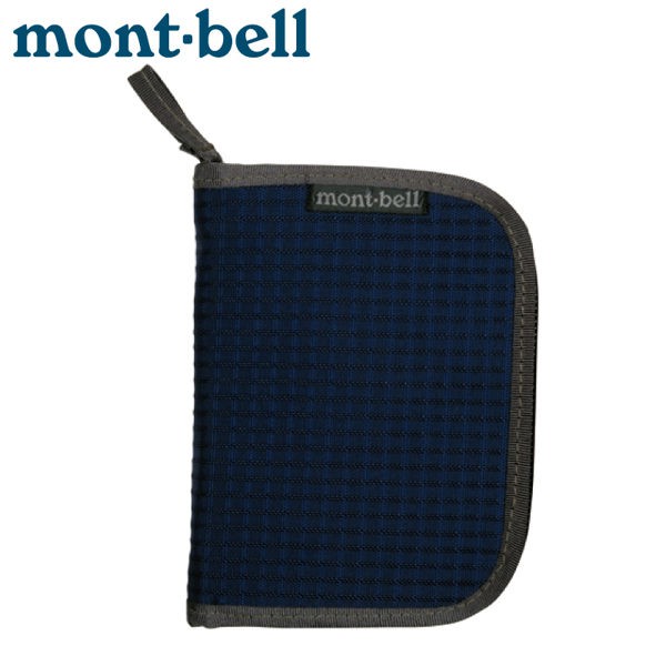 【Mont-Bell 日本 ZIP WALLET 拉鍊錢包《海軍藍》】1123767/證件袋/零錢包/皮夾/隨/悠遊山水