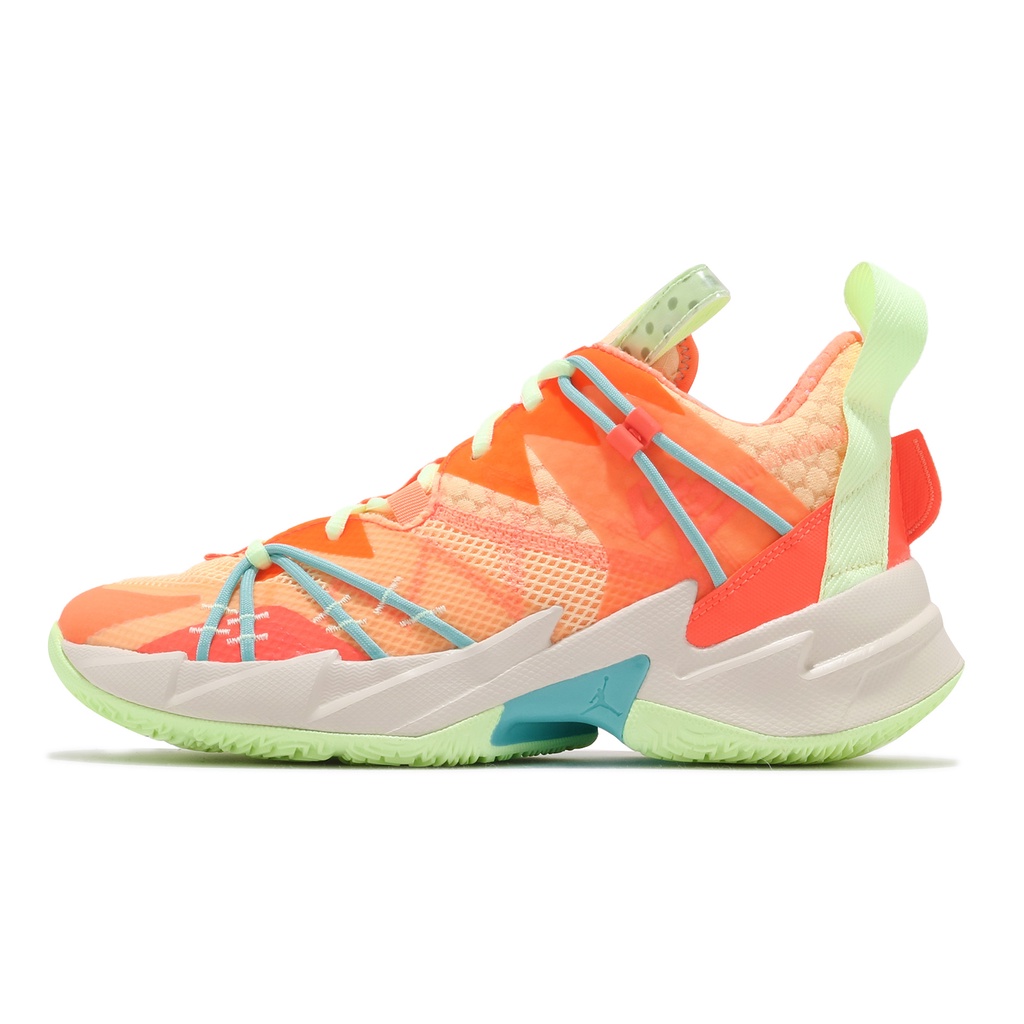 Nike 籃球鞋 Jordan Why Not Zer0.3 SE PF 橘 綠 男鞋 【ACS】 CK6612-800