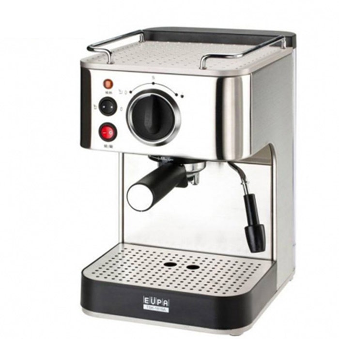 【優柏EUPA】幫浦式15Bar高壓蒸汽咖啡機 TSK-1819A 義式高壓咖啡機 可打奶泡  蒸氣式 磨豆機