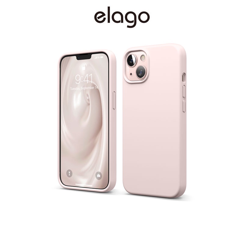 [elago] iPhone 13 Mini Liquid 矽膠手機殼  (適用 iPhone 13 Mini)