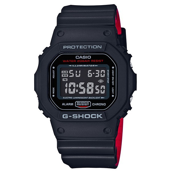 G-SHOCK 卡西歐 CASIO (DW-5600HR-1)防水 運動 手錶