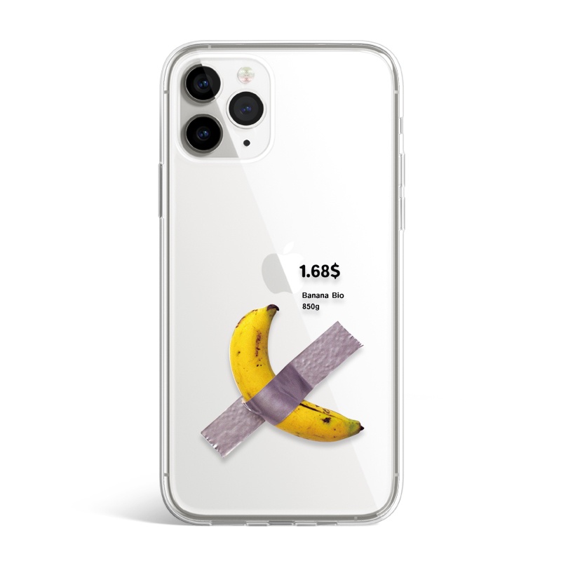 透明殼 空壓殼 手機殼 蘋果IPhone13 12 11Pro Max XR xs 8Plus手機殼創意香蕉iphone