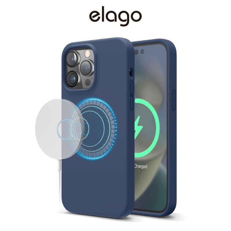 [elago] iPhone 14 Pro Max MagSafe磁性矽膠手機殼(適用iPhone 14 ProMax)
