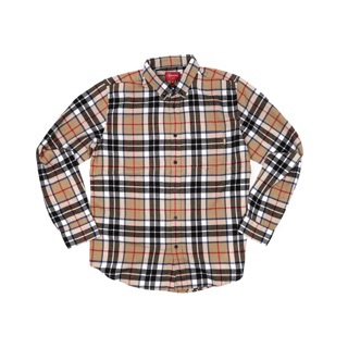 supreme burberry flannel
