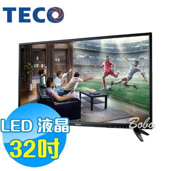 Teco東元 32型hd液晶電視附視訊盒 Tl32k1tre 的價格比價 購有錢goyomoney