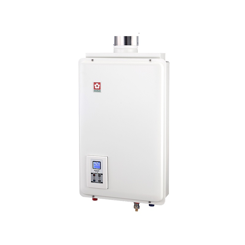 櫻花SH1680 16公升供排平衡智能恆溫熱水器(浴室、櫥櫃專用)(含全台安裝)