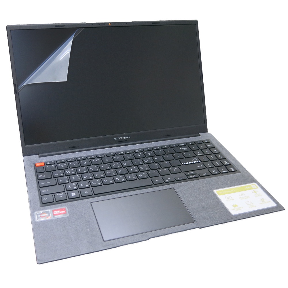 【Ezstick】ASUS VivoBook S15 S3502 S3502ZA 靜電式 螢幕貼 (可選鏡面或霧面)