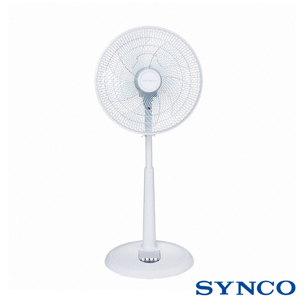 SYNCO新格 16吋機械式立扇/電風扇 SSK-16F21B(加碼送3M 牙線棒)