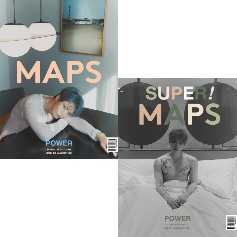 KPM-現貨 MAPS (KOREA) 1月號 2021 雙封面 金在中 金賽綸  Korea Popular Mall - 韓國雜誌周邊專賣店