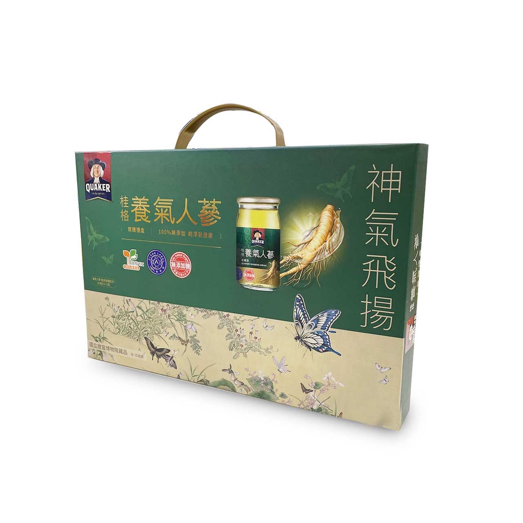 桂格 養氣人蔘禮盒60mlx12入 (無添加糖)