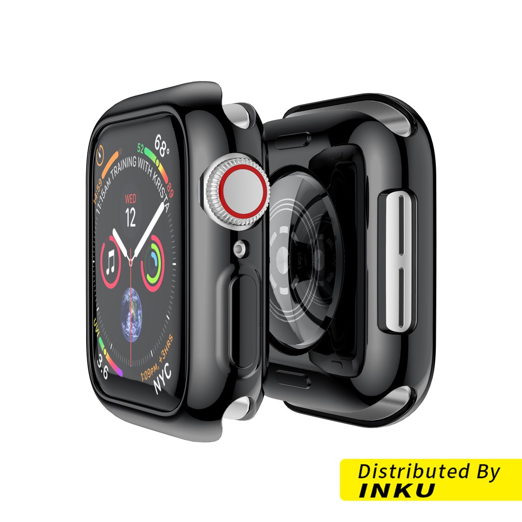 Apple watch series 6/SE 正面鏤空 TPU 保護殼 保護套 iwatch5 4 3 2 1