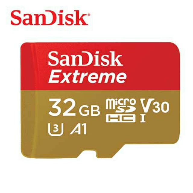 SANDISK 32G /64G /128G EXTREME microSD UHS-I 卡 記憶卡