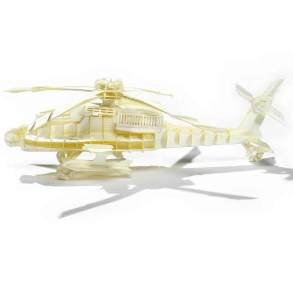 PAPERO 直升機 紙模型 DIY