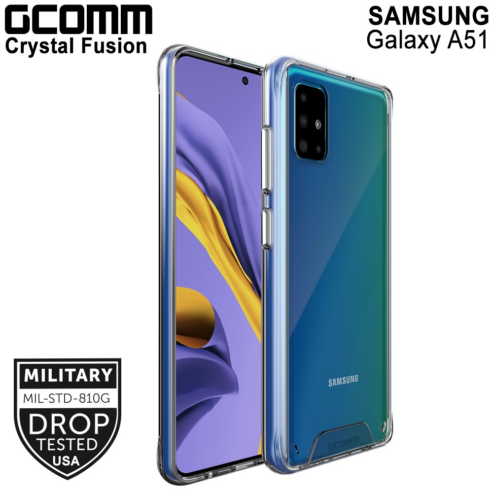GCOMM Galaxy A51 4G 晶透軍規防摔殼 Crystal Fusion