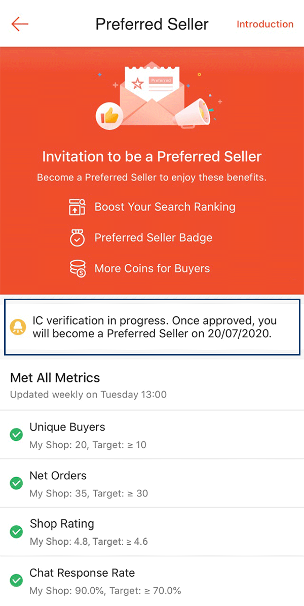 How Do I Know If I Qualify For The Preferred Seller Programme Shopee Sg Seller Education Hub