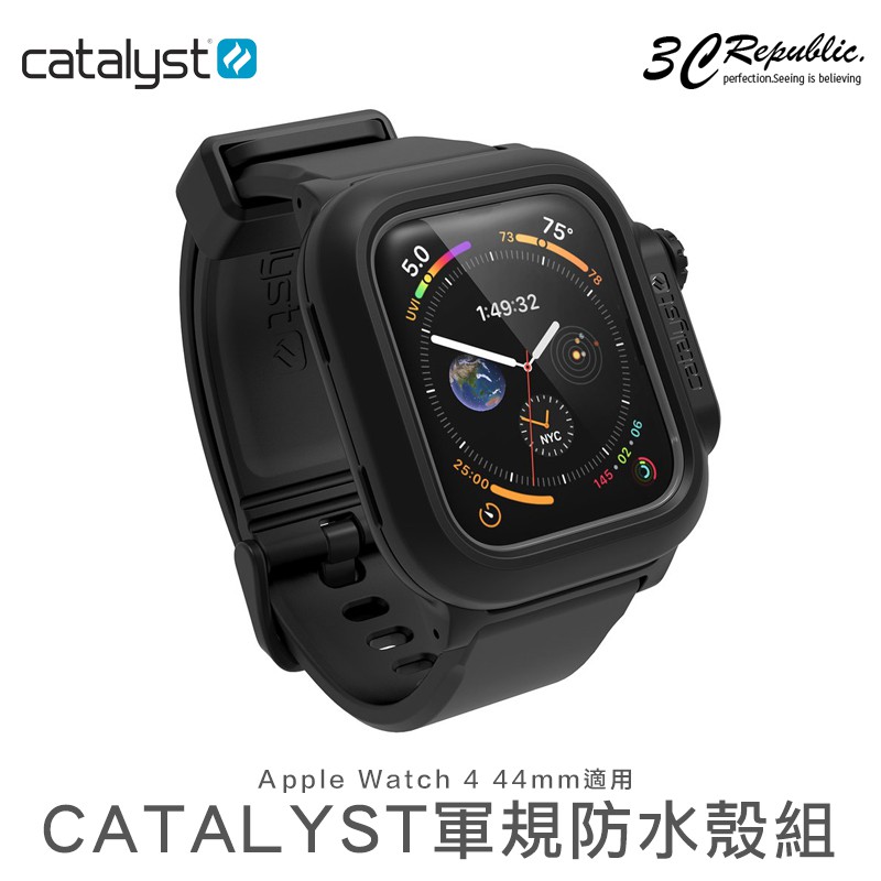 Catalyst Apple Watch 4 5 6 se  44mm 軍規 防摔殼 含 錶帶 防水 保護殼 防水殼