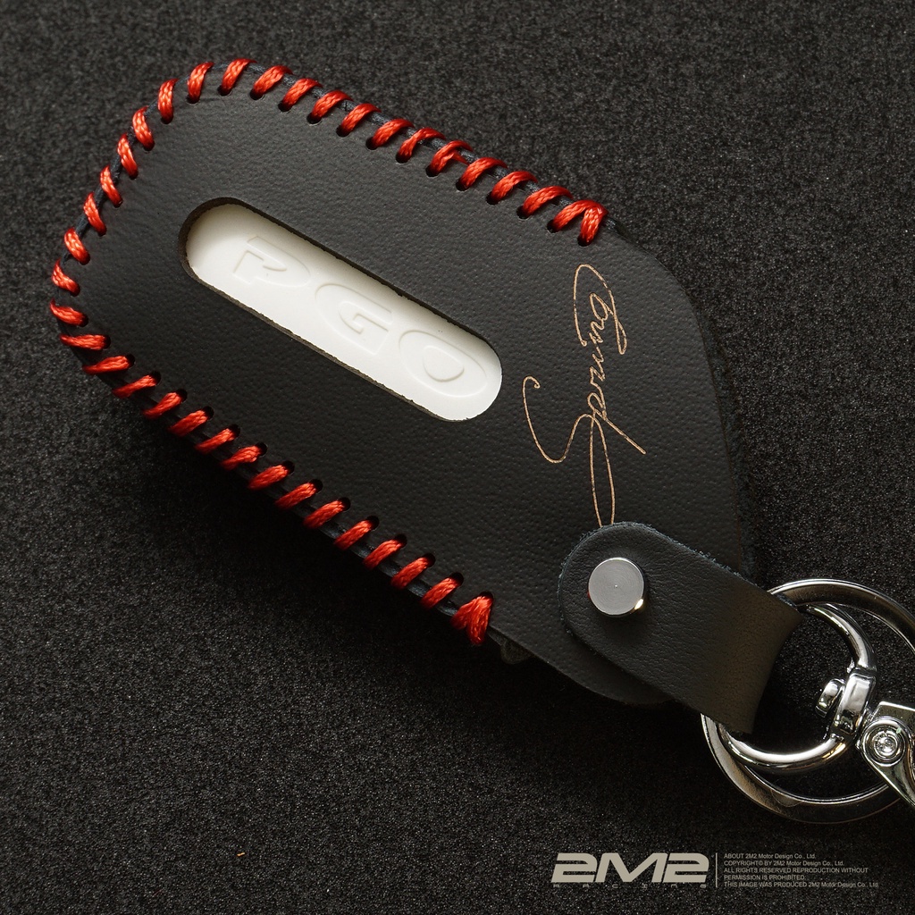 【2M2】2022 PGO Spring 125 機車 感應鑰匙包 感應鑰匙皮套 機車鑰匙皮套 鑰匙圈 鑰匙包 皮套
