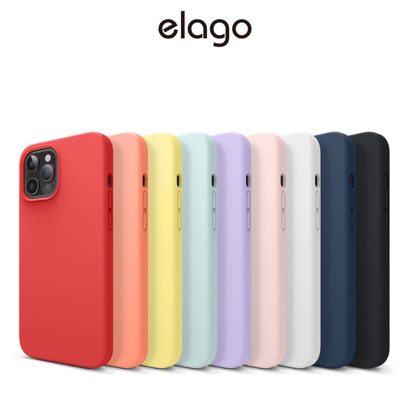 [elago] iPhone 12 Pro Max 矽膠手機殼  (適用 iPhone 12 Pro Max)