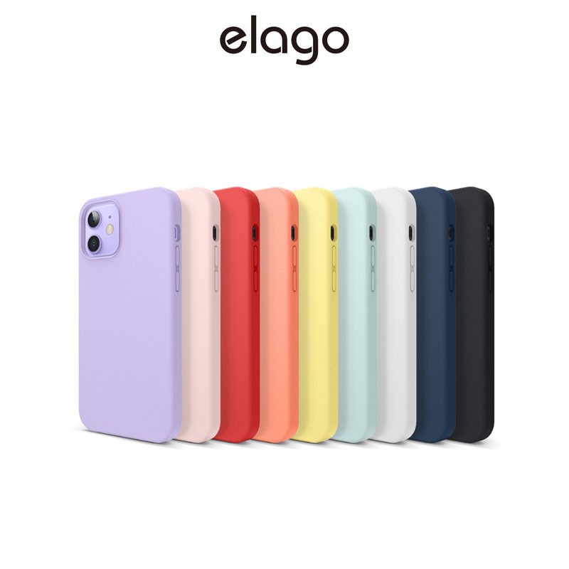 [elago] iPhone 12 / 12 Pro 矽膠手機殼  (適用 iPhone 12 / 12 Pro)